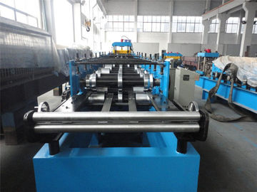 Roof Cable Tray Roll Forming Machine , Wall Panel Roll Forming Machine By Chain