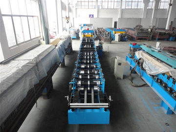 Roof Cable Tray Roll Forming Machine , Wall Panel Roll Forming Machine By Chain