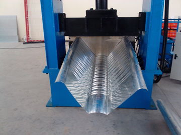7.5kw Punching Cable Tray Roll Forming Machine 5 Tons Hydraulic Decoiler