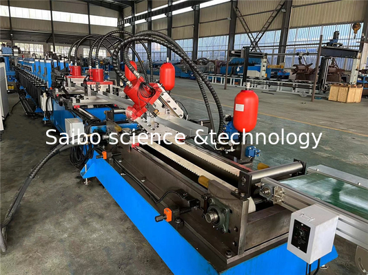 70m / Min Stud Roll Forming Machine 1.15mm With Track Punching And Cutting 30KW