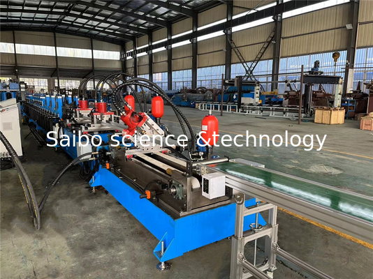 70m / Min Stud Roll Forming Machine 1.15mm With Track Punching And Cutting 30KW