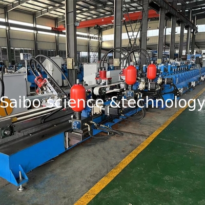 70m / Min Stud Roll Forming Machine 1.15mm With Track Punching And Cutting 30KW