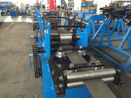 Horizontal Storage Rack Roll Forming Machine With Hydraulic Punching System