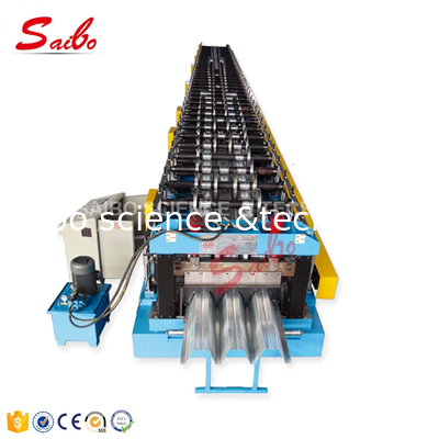10-15m/min Forming Speed Floor Deck Roll Forming Machine Customized With 1 Station Embossing