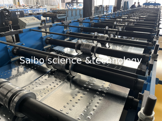 High Strength Customized Floor Deck Roll Forming Machine With 28 Stations