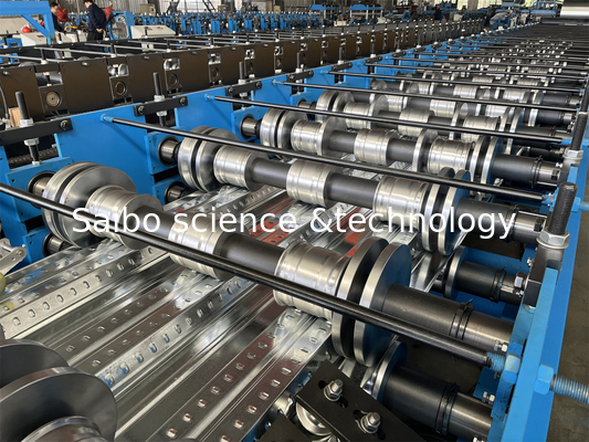 High Strength Customized Floor Deck Roll Forming Machine With 28 Stations