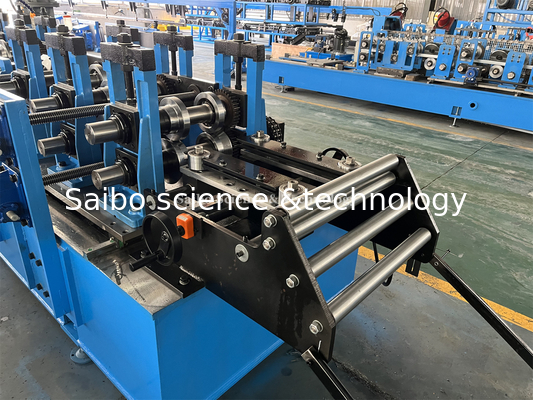 22kw Efficiency Strut Solar CU Channel Roll Forming Machine With PLC Control System