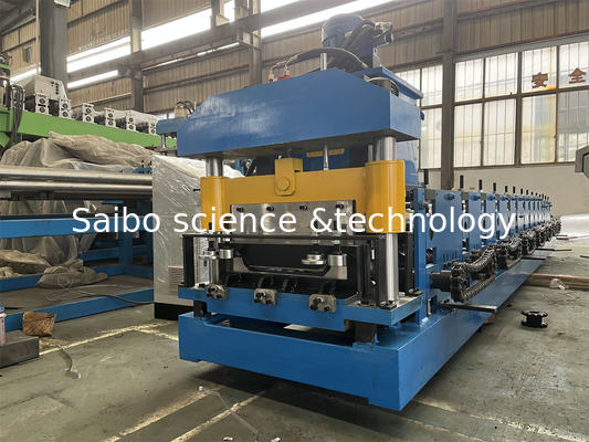 SSR Machine Precision PLC Controlled Standing Seam Roof Panel Roll Forming Machine