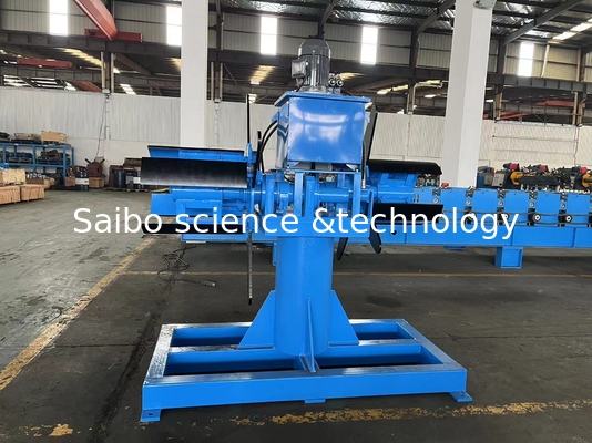 5 Units Hydraulic Punching System C Channel Solar Roll Forming Machine