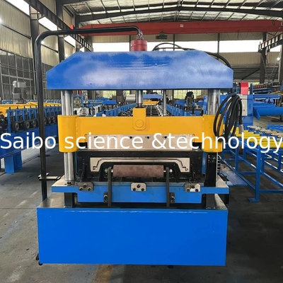 Hydraulic Pre Cutting Standing Seam Roll Forming Machine With Post Cutting