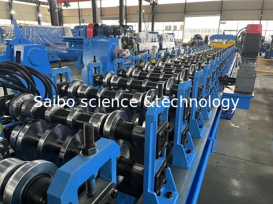 5T Hydraulic Decoiler Standing Seam Roll Forming Machine With Punching System