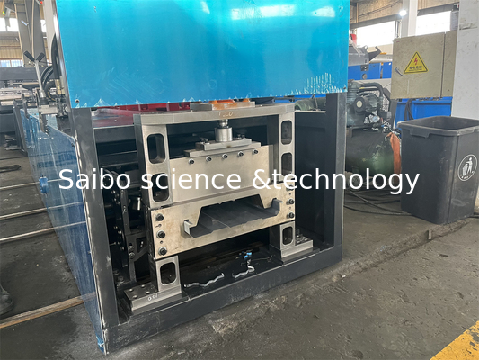Kr-18 SSR PLC Controlled Roof Panel Standing Seam Roll Forming Machine