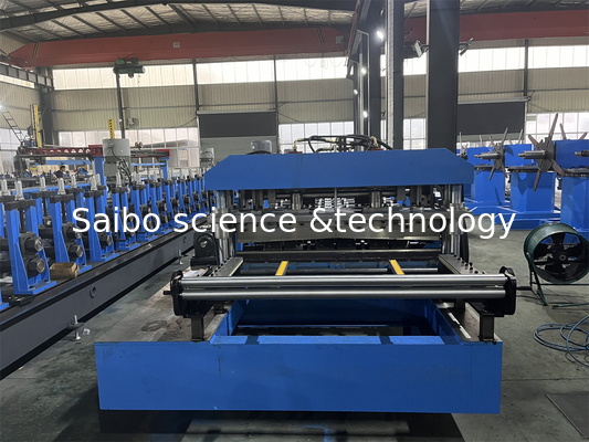 10T Hydraulic Decoiler Metal Deck Flooring Roll Forming Machine