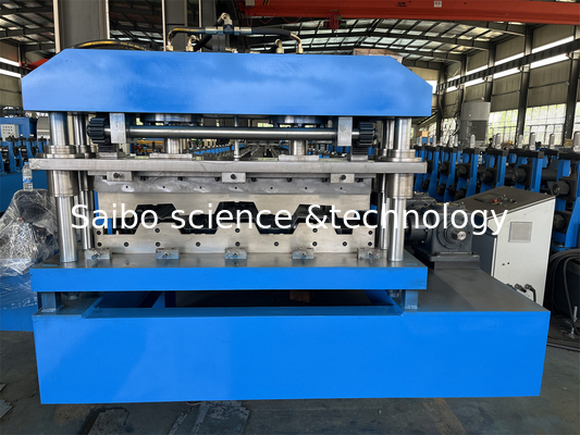 10T Hydraulic Decoiler Metal Deck Flooring Roll Forming Machine