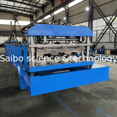 10T Hydraulic Decoiler Metal Deck Flooring Roll Forming Machine