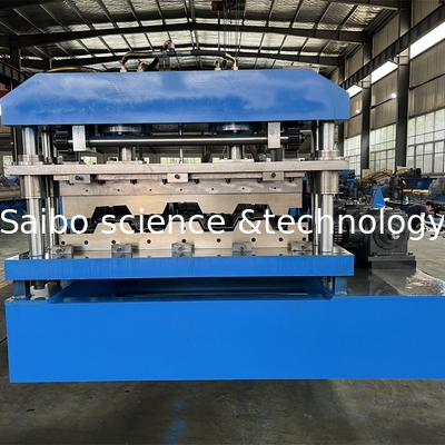 Hydraulic Pre Cutting Floor Deck Roll Forming Machine Fully Customized