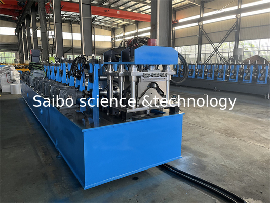 7.5kw Servo Drive  6m/Min Ridge Cap Roll Forming Machine