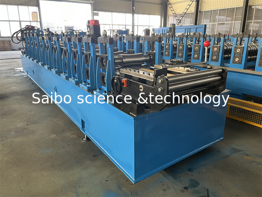 7.5kw Servo Drive  6m/Min Ridge Cap Roll Forming Machine
