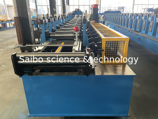 High Speed Automatically Metal Roof Ridge Cap Roll Forming Machine With 3T Hydraulic Decoiler