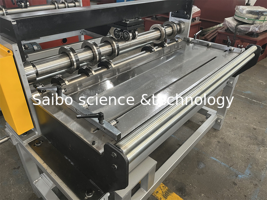 1300mm Used Metal Steel Coil Simple Slitting Machine With 0.4-0.8mm Thickness