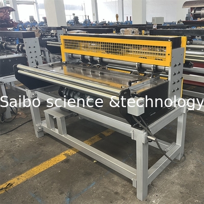 1300mm Used Metal Steel Coil Simple Slitting Machine With 0.4-0.8mm Thickness