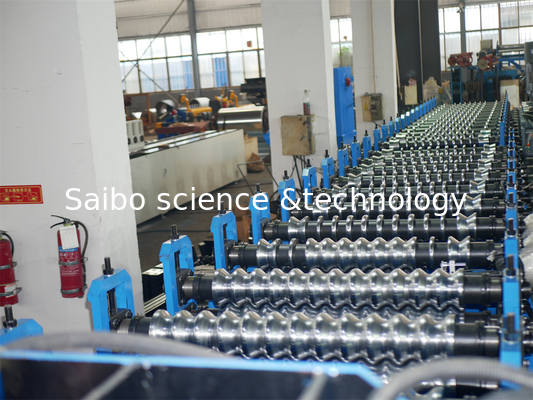 High Performance High Speed Corrugated Panel Roll Forming Machine 70m/min PLC Control