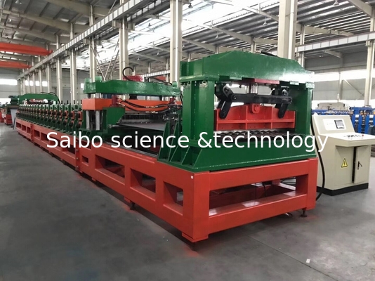 4mm Drain Culvert Corrugated Steel Silo Making Roll Forming Machine With Arch Curving Device
