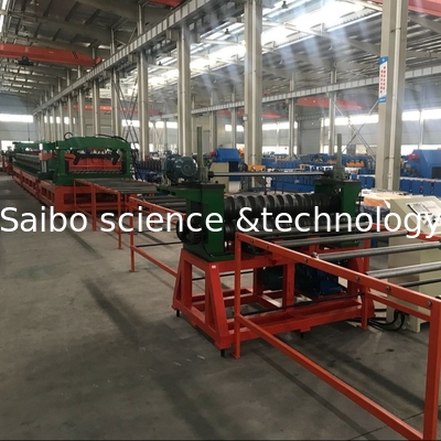 4mm Drain Culvert Corrugated Steel Silo Making Roll Forming Machine With Arch Curving Device