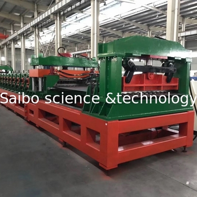 Drain Culvert Corrugated Steel Silo Roll Forming Machine With Arch Curving Device