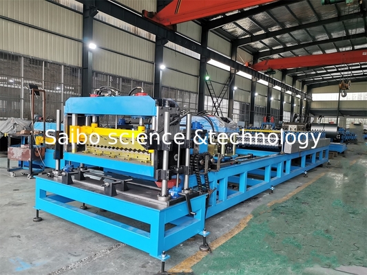 Drain Culvert Corrugated Steel Silo Roll Forming Machine With Arch Curving Device