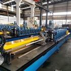 Hydraulic Double Head Ceiling Roll Froming Machine 0.8mm With Track Cutting