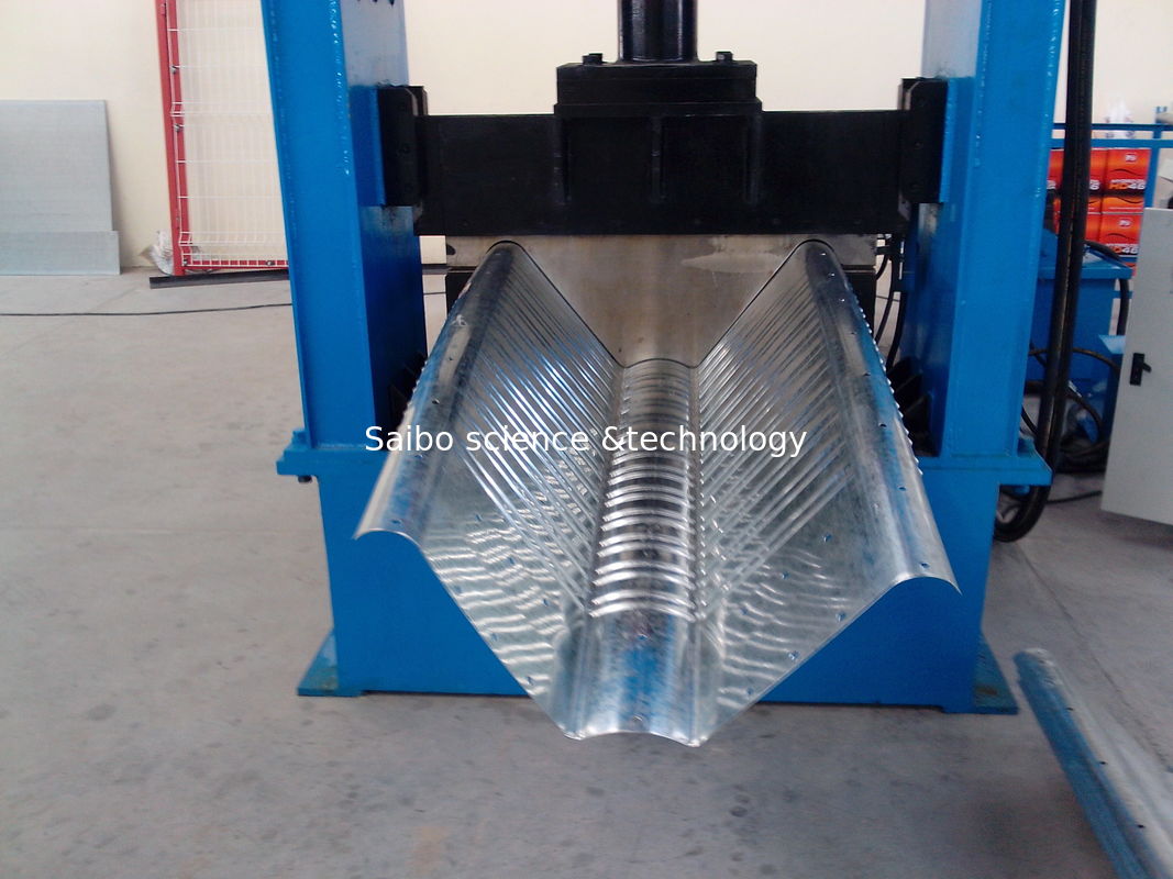 7.5kw Punching Cable Tray Roll Forming Machine 5 Tons Hydraulic Decoiler