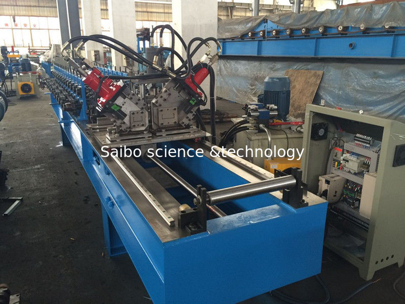 2 Layer Glazed Tile Roll Forming Machine With 5 Ton Manual Decoiler