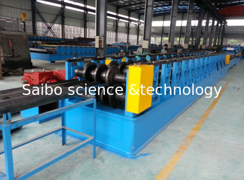 14 Stations Cold Roll Forming Machine Equipment Upright Structure Lock Type