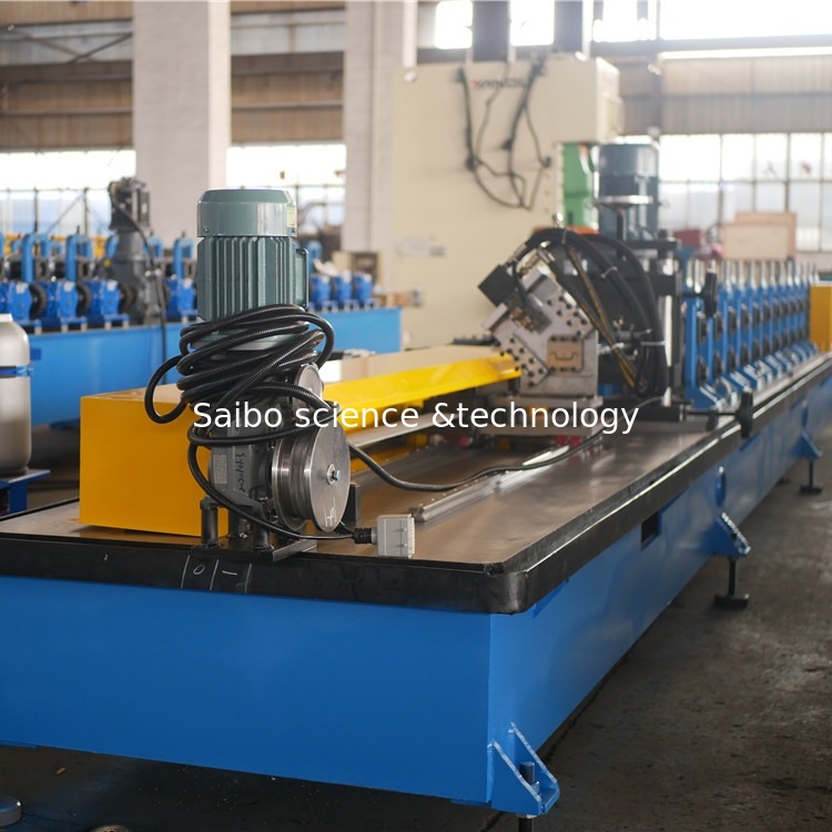 ISO Hydraulic Speed Ceiling Section Roll Forming Machine 60m/Min With Cutting Time