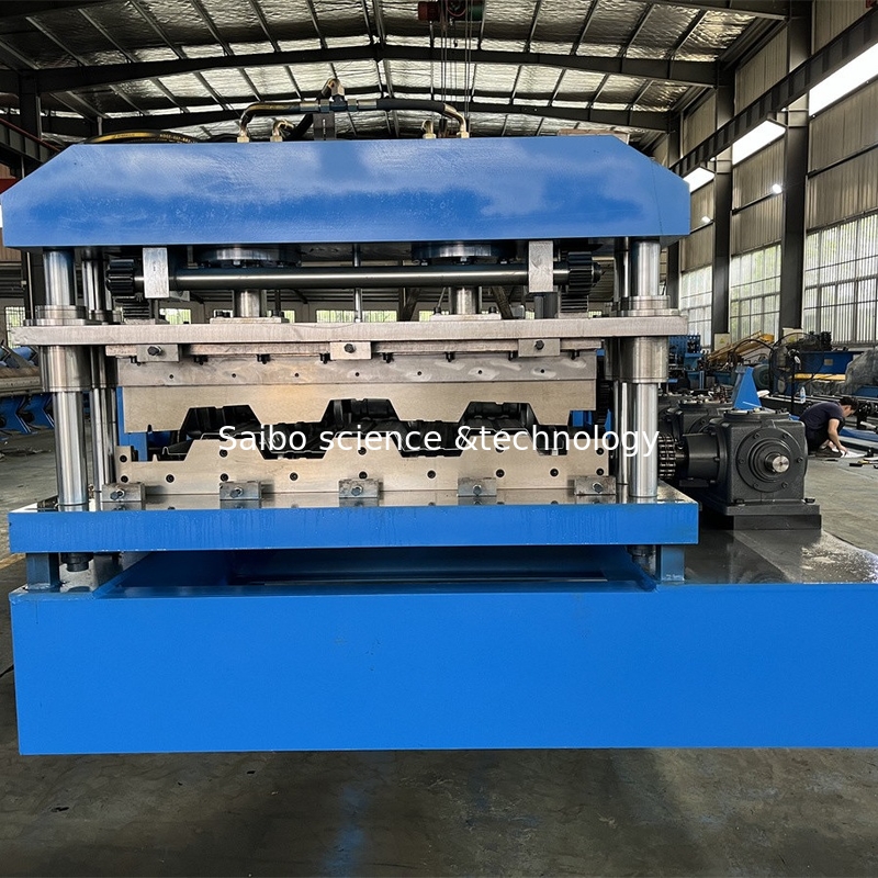 Hydraulic Pre Cutting Floor Deck Roll Forming Machine Fully Customized