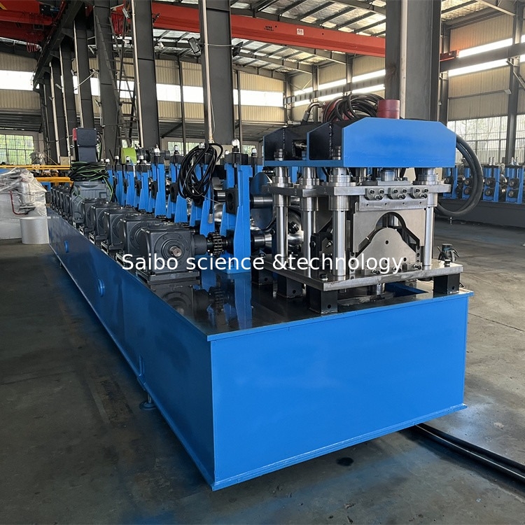 High Speed Automatically Metal Roof Ridge Cap Roll Forming Machine With 3T Hydraulic Decoiler