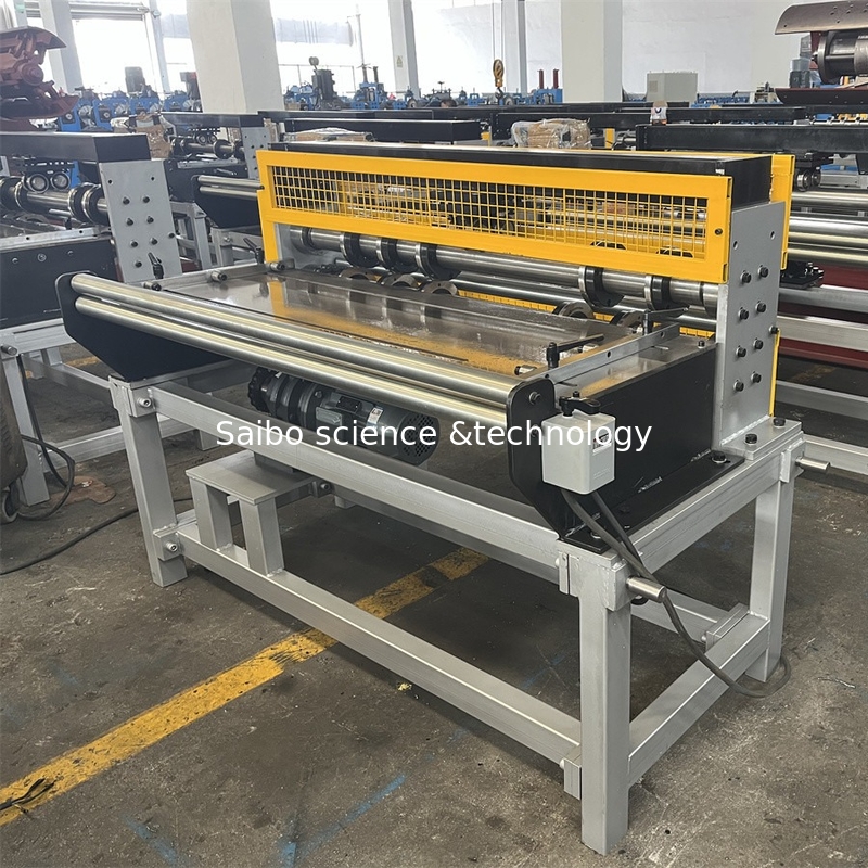 1300mm Used Metal Steel Coil Simple Slitting Machine With 0.4-0.8mm Thickness