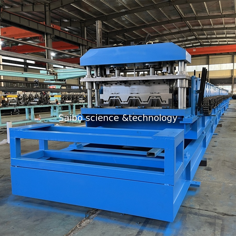 7.5kw Hydraulic Power Floor Deck Roll Forming Machine 10-15m/min Speed